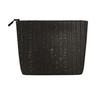 Ancient Egyptian Hieroglyph Makeup Bag Large Capacity Fake Hemp, Portable Zippered Case Water Resistant Toiletry Pouch