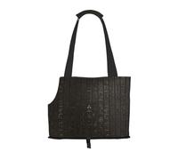 Ancient Egyptian Hieroglyph print Puppy Carrier Walking Dog Bags Pets Dogs Carrier Bags for small Dogs and Cat and Rabbit