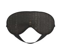 Ancient Egyptian Hieroglyph Print Sleep Eye Mask with Adjustable Strap Soft for Airplane Travel Relax Yoga Nap Meditation