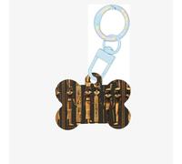 Ancient Egyptian Hieroglyph Printing Dog Tag Bone Shaped Double Sided Pattern Dog Id Tags Bone Shaped Pet Name Tags Dog Collar Tags