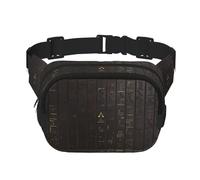 Ancient Egyptian Hieroglyph Square Double Layer Waist Bag Belt - Unisex Everywhere Fanny Pack Purse with Adjustable Strap, Running, Travel
