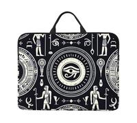 Ancient-Egyptian-Hieroglyphic 14-Inch Laptop Case, Portable Laptop Computer Sleeve With Zipper Closure