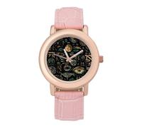 Ancient Egyptian Hieroglyphs Watches for Women Fashion Adjustable Wrist Watch Work Workout