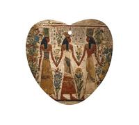 Ancient Egyptian History Car Air Freshener Aromatherapy Tablets Hanging Scented Cards for Rooms Bathrooms Wardrobe Love form