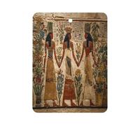 Ancient Egyptian History Car Air Freshener Aromatherapy Tablets Hanging Scented Cards for Rooms Bathrooms Wardrobe Square
