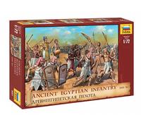 Ancient Egyptian Infantry 2000 B.C. 1:72 Figure Plastic Model Kit ZVEZDA