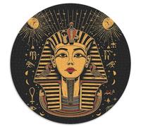 Ancient Egyptian Jigsaw Puzzles for Adults Gifts 1000 Pieces Challenging Games Home Decors Brainteasing Pharaoh Totem Jigsaw Puzzle for Adults And Kids 1000pcs (67.5x67.5cm)