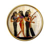 Ancient Egyptian Musicians Pin Badge