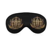 Ancient Egyptian Pharaoh Sleep Mask Lightweight Blindfold Eye Mask with Adjustable Strap for Men Women
