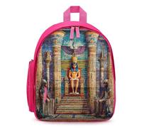 Ancient Egyptian Pharaohs Small Travel Backpack for Laptop Casual Daypack Lightweight Bag for Camping Work