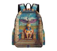 Ancient Egyptian Pharaohs Travel Backpack for Laptop Casual Daypack Heavyduty Bag for Camping Work