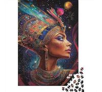 Ancient Egyptian Queen 1000 Piece Jigsaw Puzzle Bundle for Jigsaw Enthusiasts Sturdy Cardboard Home Decoration Wall Display Gift for Whole Family Weekend Fun 38x26cm/1000pcs