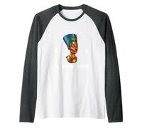 Ancient Egyptian Queen Nefertiti-When Women Ruled TheWorld Raglan Baseball Tee