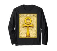 Ancient Egyptian Sacred Key of Life Kemetic Ankh Long Sleeve T-Shirt