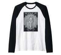 Ancient Egyptian Sacred Key of Life Kemetic Ankh Raglan Baseball Tee