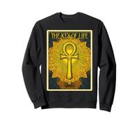 Ancient Egyptian Sacred Key Of Life Kemetic Ankh Sweatshirt