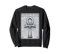 Ancient Egyptian Sacred Key Of Life Kemetic Ankh Sweatshirt