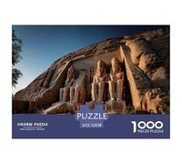 Ancient Egyptian Statues Durable Paper Fun Brain Challenge, Suitable for Adults Seeking Relaxing And Rewarding Hobbies 52x38cm/1000pcs