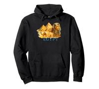 Ancient Egyptian Symbols Pyramid Pharaoh Sphinx Travel Pullover Hoodie