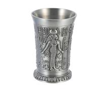 Ancient Egyptian Wine Glass Ornaments Vintage Retro Ornament Home Decor Creative Cocktail Cup Metal Decor