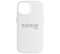 Ancient Epic Greek - Hesiod Quote On Zeus - Mythology Case for iPhone 14