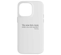 Ancient Epic Greek - Hesiod Quote On Zeus - Mythology Case for iPhone 14 Pro Max