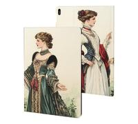 Ancient European Victorian Era Royal Court Lady Funny Tablet Case Compatible with ipad Pro/ipad Air3(10.5in) Personality Protective Cover