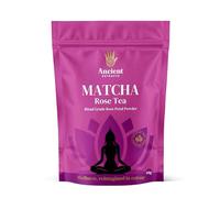 Ancient Extracts Matcha Rose Tea, Ritual Grade Rose Petal Powder, Caffeine Free, 60g