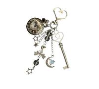 Ancient Fashion Toss Top Pocket Watch Keychain Solar Alloy Code Hoop Historic Alloy Keychain
