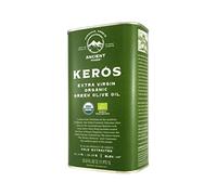 Ancient Foods BIO, Kerós Organic Olive Oil, Cold Pressed, Greek Extra Virgin Olive Oil, Highly Phenolic, 1000 Year Old Trees, Traditional Hand Harvest, 1l canister (1 litre)