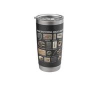 Ancient Fossil Creatures Chart - Prehistoric Life Stainless Steel Insulated Tumbler