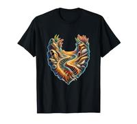 Ancient Fossil Trace in Layered Stone T-Shirt