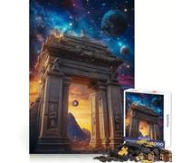 Ancient Gateway to Stars Jigsaw Puzzle 1000 Piece for Teenagers Focus Training Peaceful Escape Tight Join Thoughtful Gift (50x75cm)