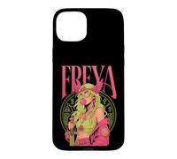 Ancient Goddess Freya Bubblegum 80s 90s Norse Mythology Case for iPhone 15 Plus