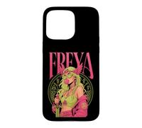 Ancient Goddess Freya Bubblegum 80s 90s Norse Mythology Case for iPhone 15 Pro Max