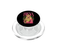 Ancient Goddess Freya Bubblegum 80s 90s Norse Mythology PopSockets PopGrip for MagSafe