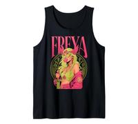 Ancient Goddess Freya Bubblegum 80s 90s Norse Mythology Tank Top