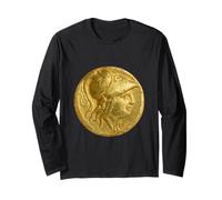 Ancient Gold Coin - Alexander The Great Long Sleeve T-Shirt