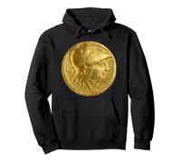 Ancient Gold Coin - Alexander the Great Pullover Hoodie
