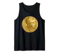 Ancient Gold Coin - Alexander The Great Tank Top