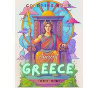 Ancient Greece Art Deco: Cartoon Coloring Book (Art Deco Coloring Collection)