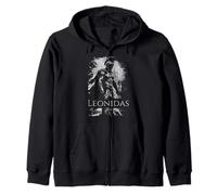 Ancient Greece - Leonidas King Of Sparta Zip Hoodie