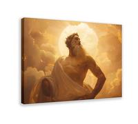 Ancient Greece Mythology Zeus Canvas Poster Wall Art Decor Print Picture Paintings for Living Room Bedroom Decoration 20x30inch(50x75cm)