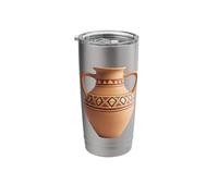 Ancient Greece Roman Empire Amphora Amphorae Vase Stainless Steel Insulated Tumbler