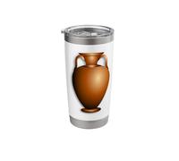 Ancient Greece Roman Empire Amphora Amphorae Vase Stainless Steel Insulated Tumbler