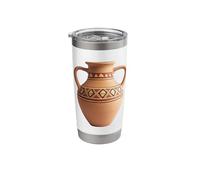 Ancient Greece Roman Empire Amphora Amphorae Vase Stainless Steel Insulated Tumbler