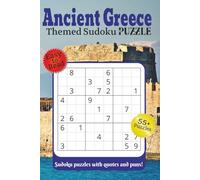 Ancient Greece themed Sudoku Puzzle: Sudoku puzzle with quotes and puns