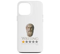 Ancient Greek Athenian Philosophy Meme - Plato - Writing Case for iPhone 13 Pro Max