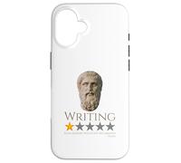 Ancient Greek Athenian Philosophy Meme - Plato - Writing Case for iPhone 16