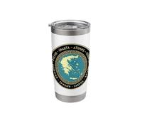 Ancient Greek Cities of Ancient Hellas Stainless Steel Insulated Tumbler